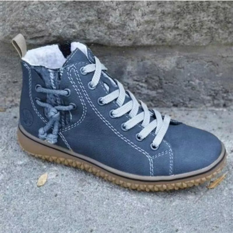 Women's Lace-Up Ankle Sneakers