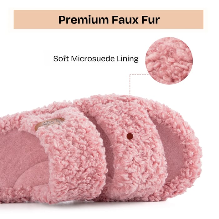 Women's Open-Toe Double-Strap Slippers