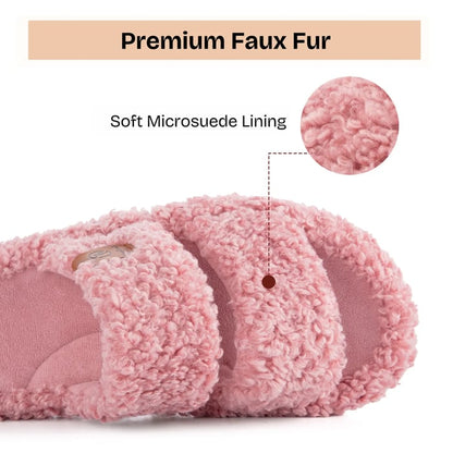 Women's Open-Toe Double-Strap Slippers