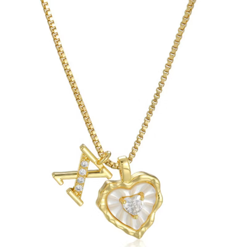 Women’s Heart-Shaped Pendant Necklace