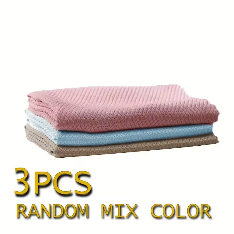 Magic Glass Cleaning Cloths – 3 Pack