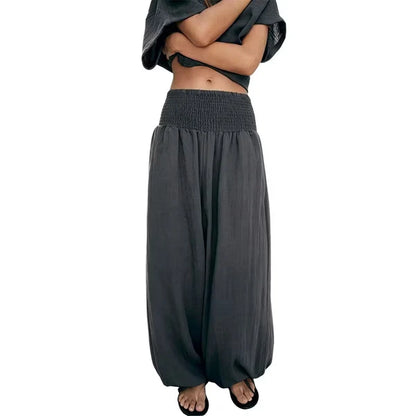 Women’s Gathered Waist Balloon Pants