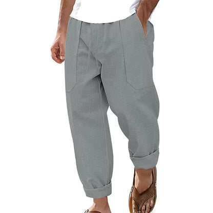 Men's Relaxed Drawstring Casual Pants