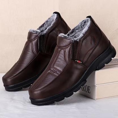 Men's Lined High-Top Casual Shoes