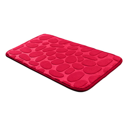 Cobblestone Pattern Bath Mat