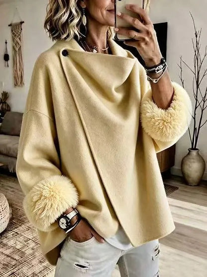 Women's Asymmetric Button Front Jacket