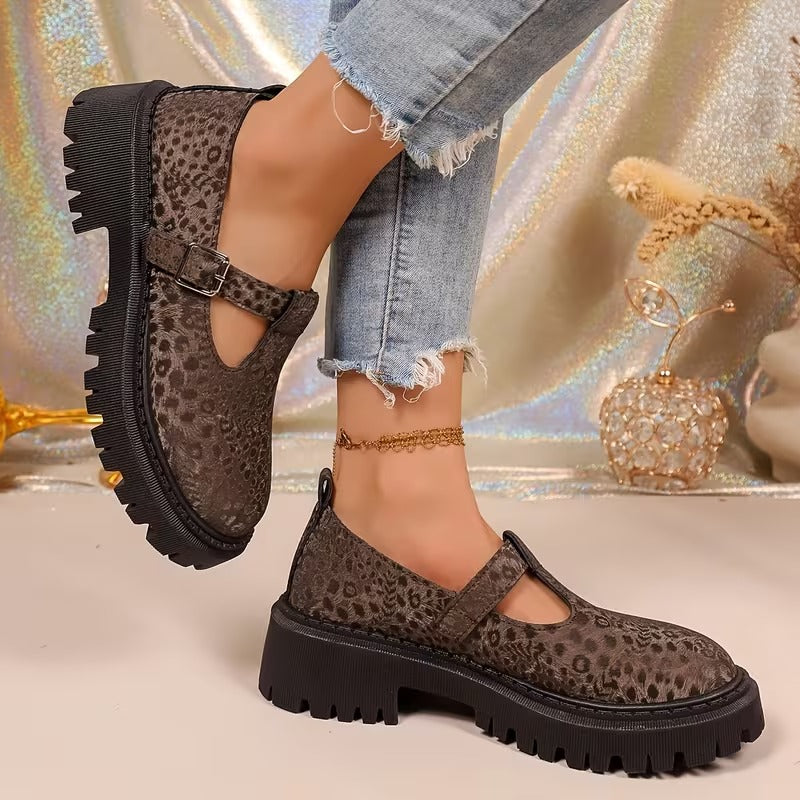 Women's Platform Mary Jane Shoes