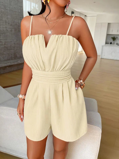 Women's Pleated Jumpsuit