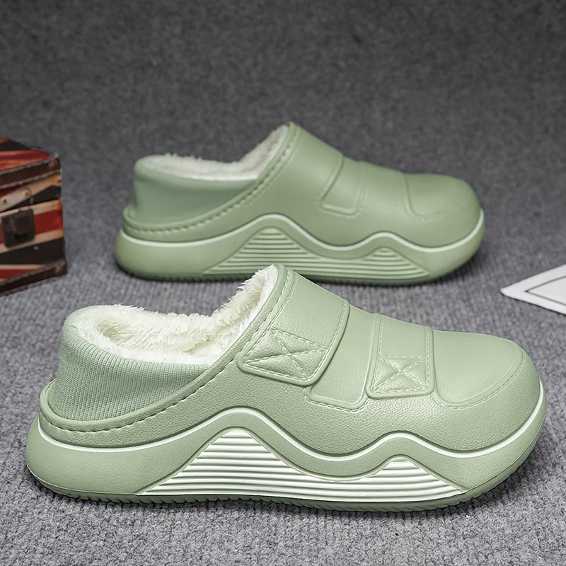 Men’s Plush-Lined Winter Slip-On Shoes