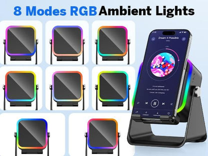 5-in-1 Wireless Induction Speaker Phone Stand
