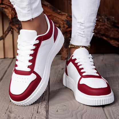 Unisex Low-Top Lace-Up Sneakers