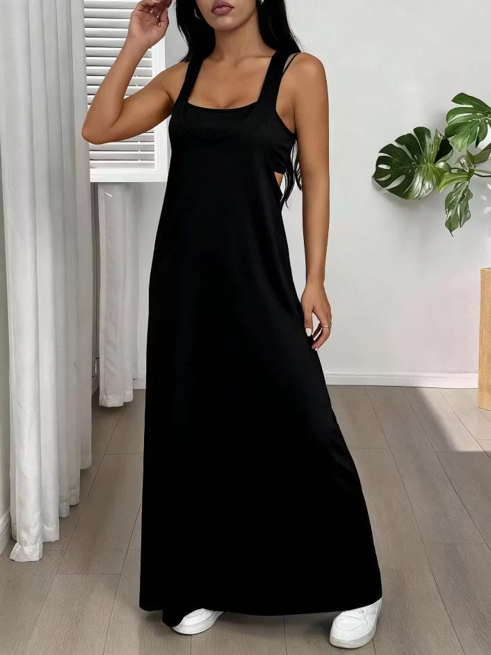 Women's Two-Piece Cutout Maxi Dress