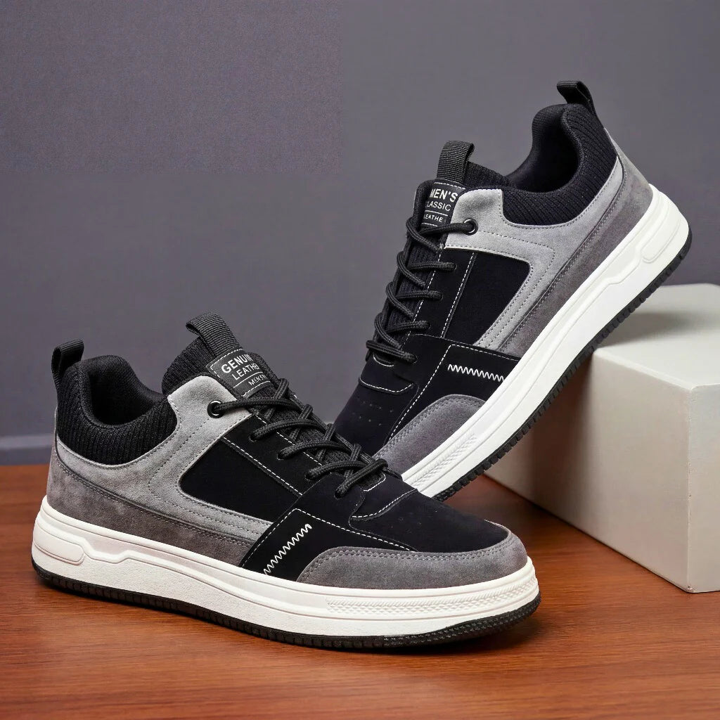 Men's Panel Lace-Up Sneakers