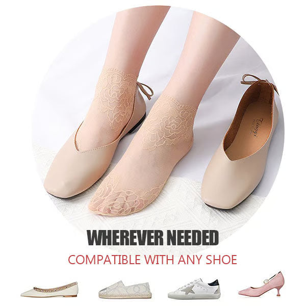Women's Floral Lace Ankle Socks