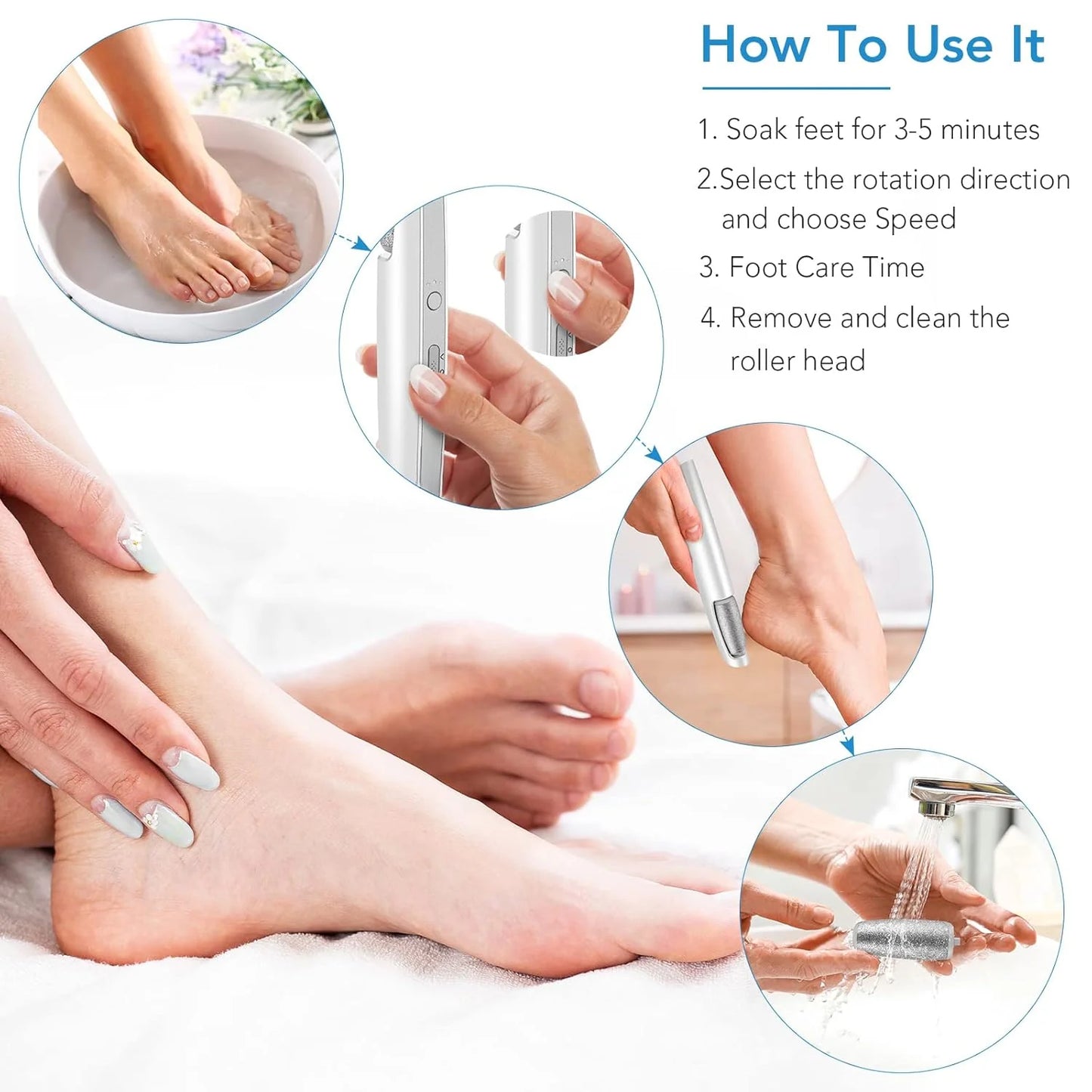 Electric Callus Remover Kit