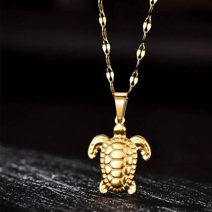 Sea Turtle Pendant Necklace