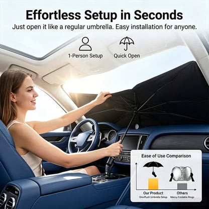 Car Windshield Sun Shade Umbrella