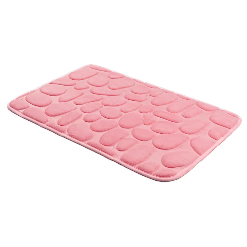 Cobblestone Pattern Bath Mat