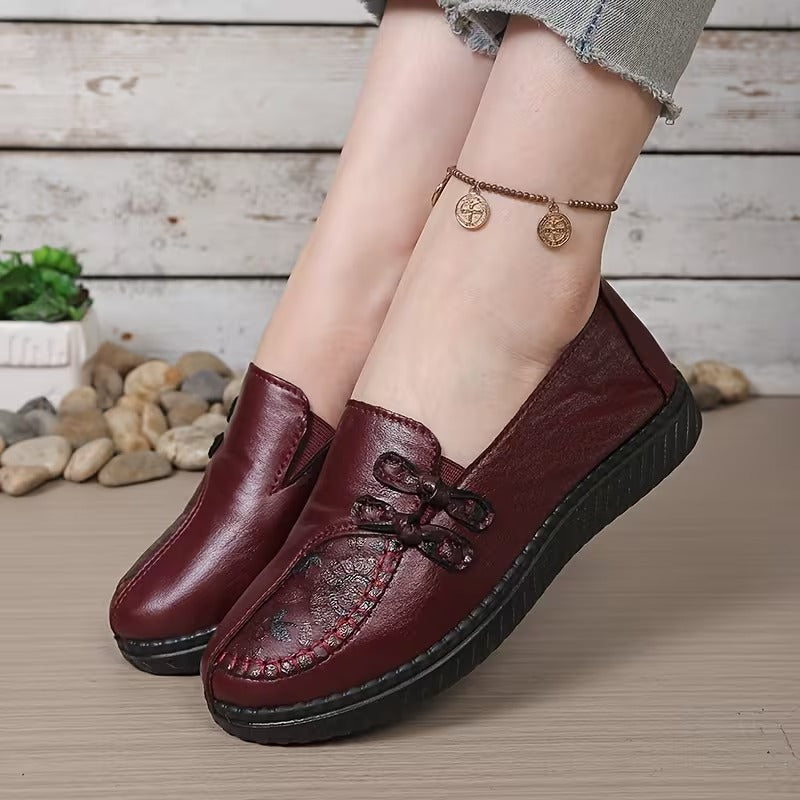 Women's Lace-Detail Loafers