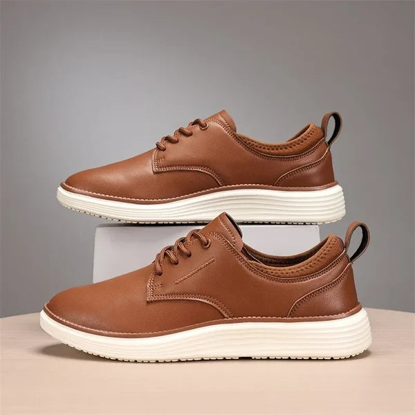 Men’s Brogue Lace-Up Sneakers