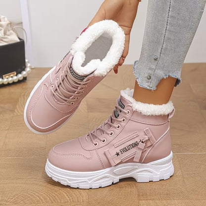 Women's Lace-Up High-Top Shoes