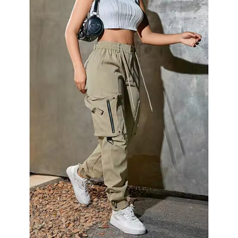 Women’s Drawstring Cargo Pants
