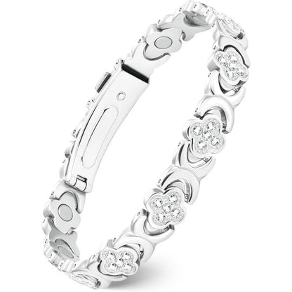 Crystal Embellished Link Bracelet