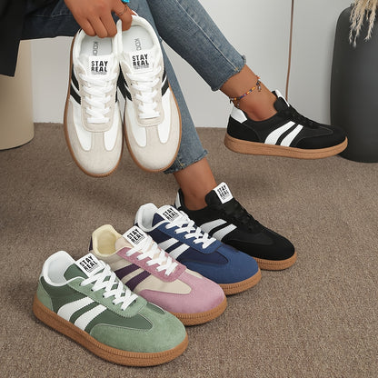 Women’s Retro Comfort Lace-Up Sneakers