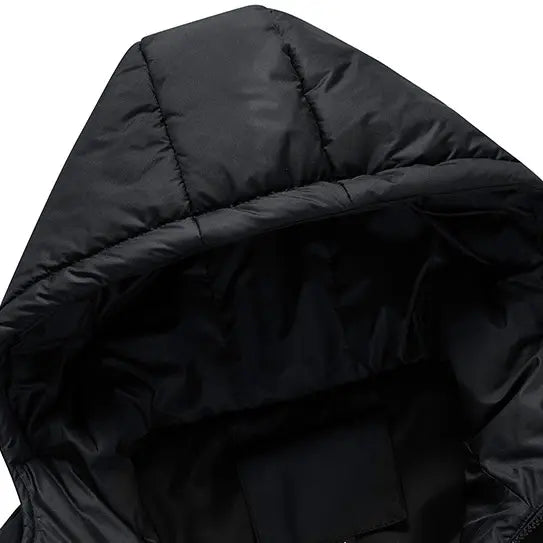 Men's Hooded Zip-Front Vest