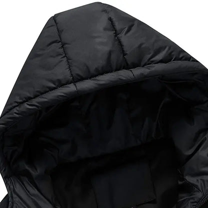 Men's Hooded Zip-Front Vest