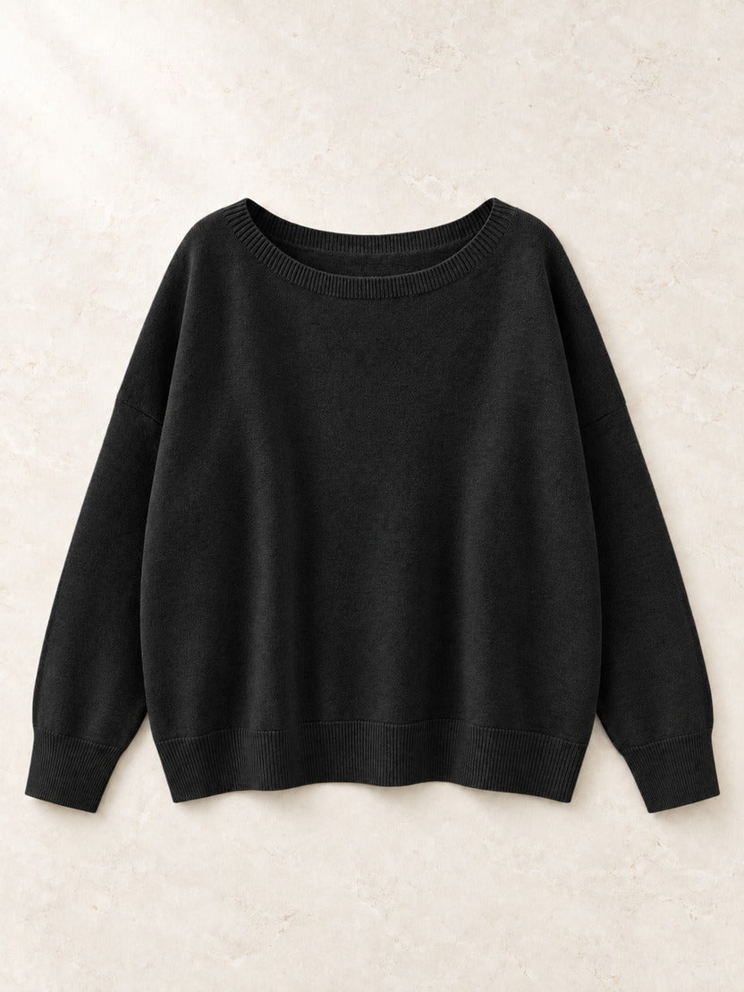 Women's Round Neck Knit Sweater