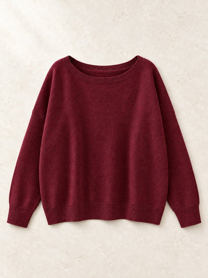 Women's Round Neck Knit Sweater