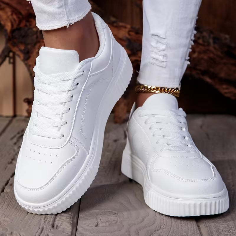 Unisex Low-Top Lace-Up Sneakers