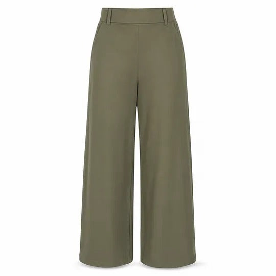 Women's High-Waist Wide-Leg Tailored Pants