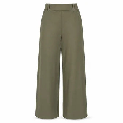 Women's High-Waist Wide-Leg Tailored Pants