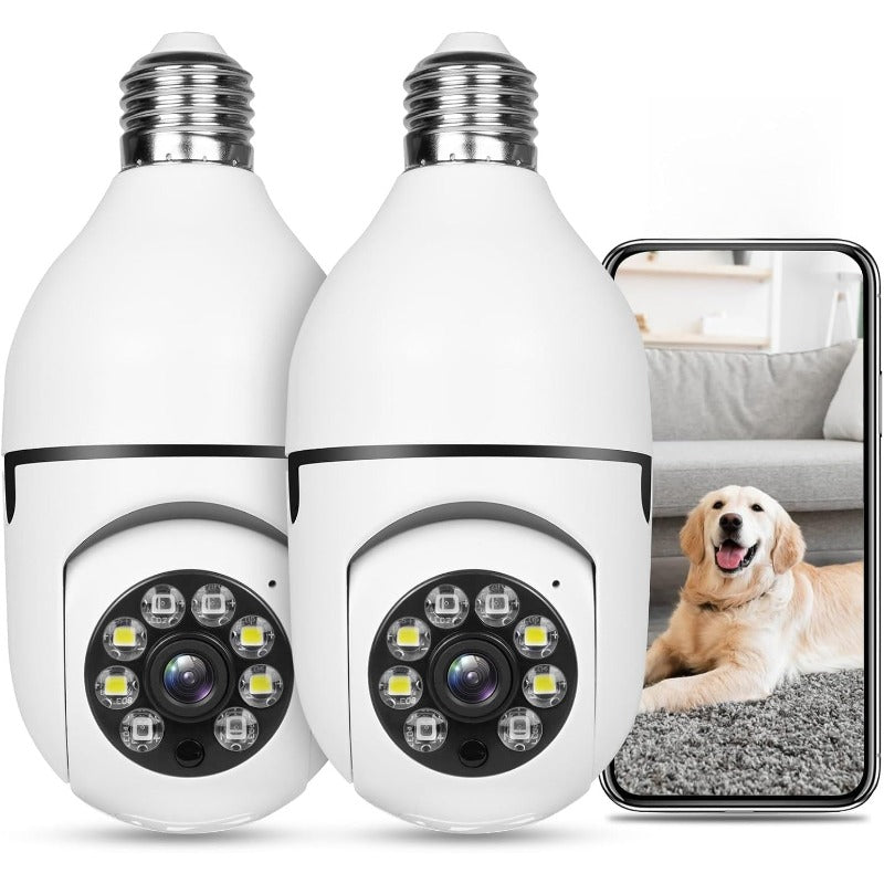 WiFi Light Bulb Security Camera