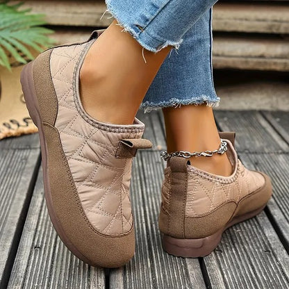 Women's Quilted Slip-On Flats