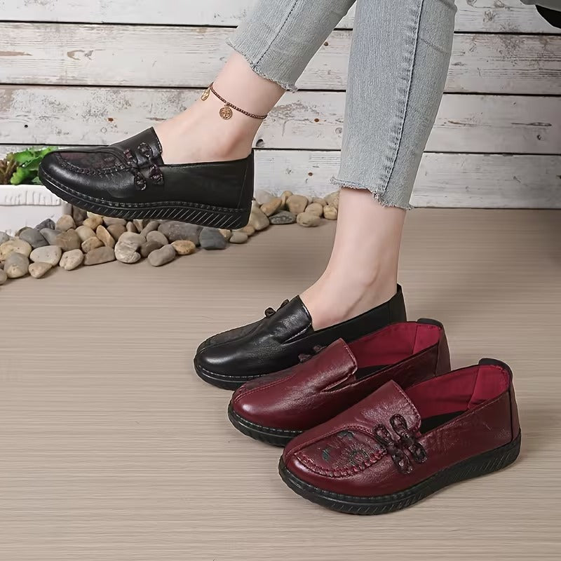 Women's Lace-Detail Loafers