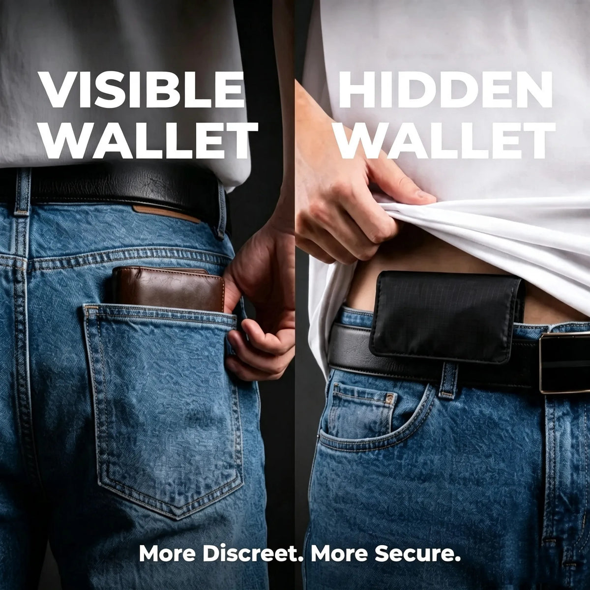 Travel Passport Waist Wallet