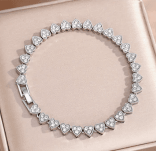 Heart Link Bracelet