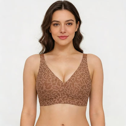 Women's Wirefree V-Neck Bra
