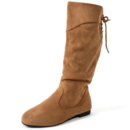 Women's Ruched Pull-On Boots