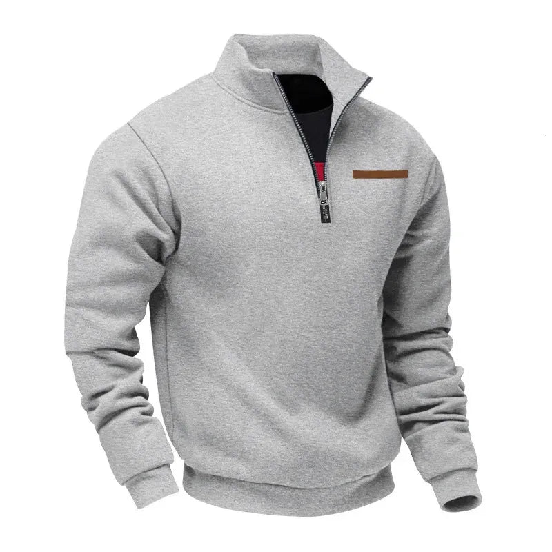 Men’s Casual Half-Zip Comfort Pullover