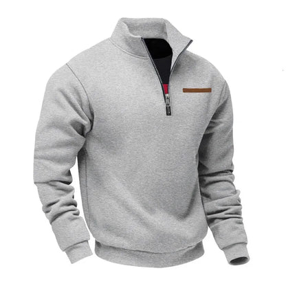 Men’s Casual Half-Zip Comfort Pullover