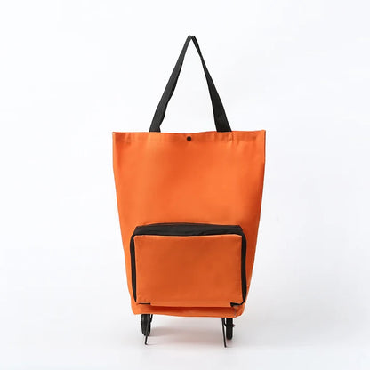 Convertible Expandable Shopping Tote with Wheels