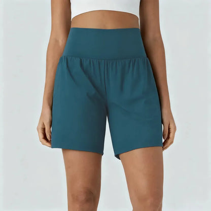 Women's Super High-Waisted Cool Touch Yoga Shorts
