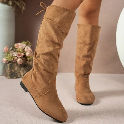 Women's Ruched Pull-On Boots