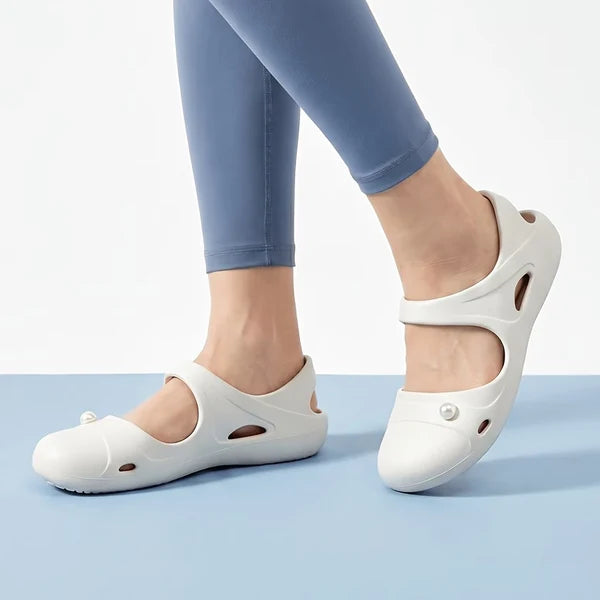 Women’s Pearl Accent Summer Slides