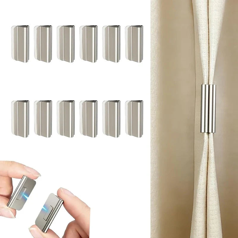 Magnetic Curtain Blackout Clips