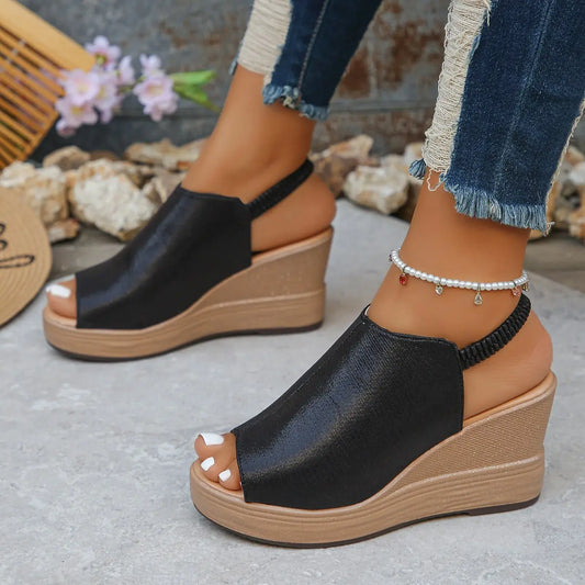 Women's Open-Toe Wedge Sandals